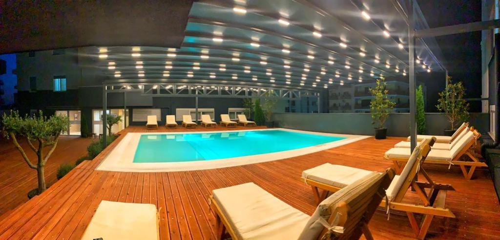 Twin Towers Hotel City & Beach Resort Shëngjin Esterno foto