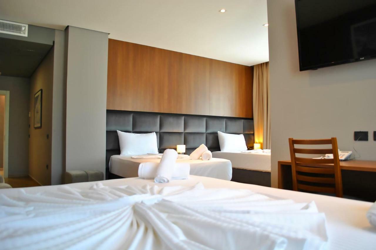 Twin Towers Hotel City & Beach Resort Shëngjin Esterno foto